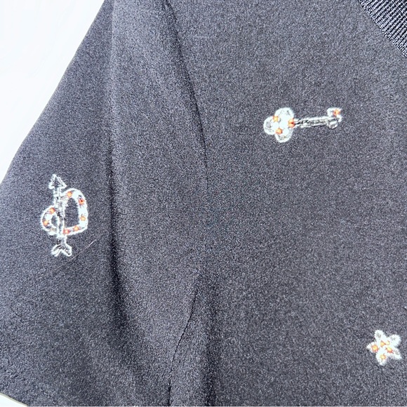 French Connection Black Graphic Short Sleeve T-Shirt - Picture 3 of 5